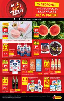 Biedronka - gazetka promocyjna Tani Weekend od piątku 15.05 do soboty 16.05