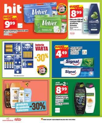 TOPAZ - gazetka promocyjna Nowa gazetka od czwartku, 21.05 od czwartku 21.05 do środy 27.05 - strona 42