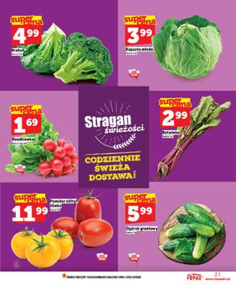 TOPAZ - gazetka promocyjna Nowa gazetka od czwartku, 21.05 od czwartku 21.05 do środy 27.05 - strona 21