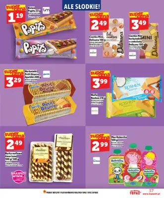 TOPAZ - gazetka promocyjna Nowa gazetka od czwartku, 21.05 od czwartku 21.05 do środy 27.05 - strona 37