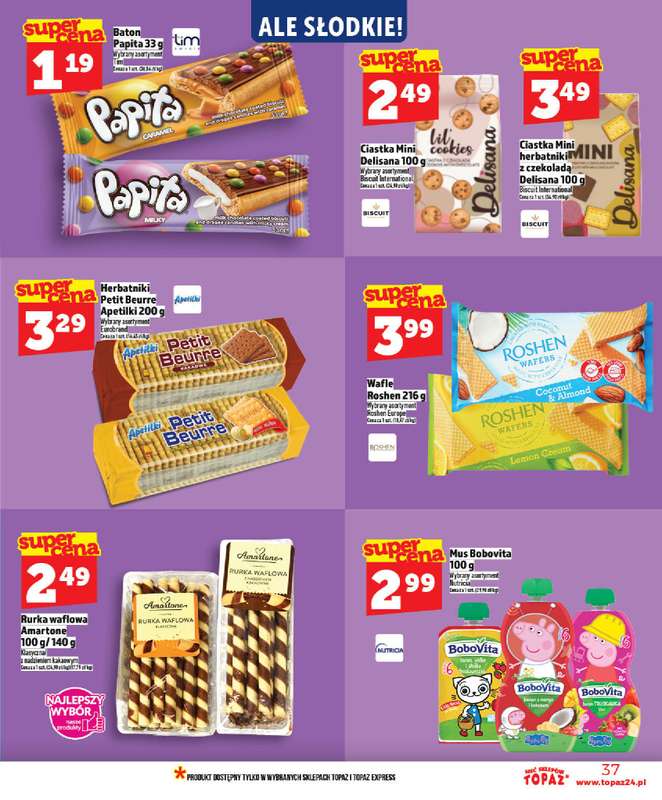 TOPAZ - gazetka promocyjna Nowa gazetka od czwartku, 21.05 od czwartku 21.05 do środy 27.05 - strona 37