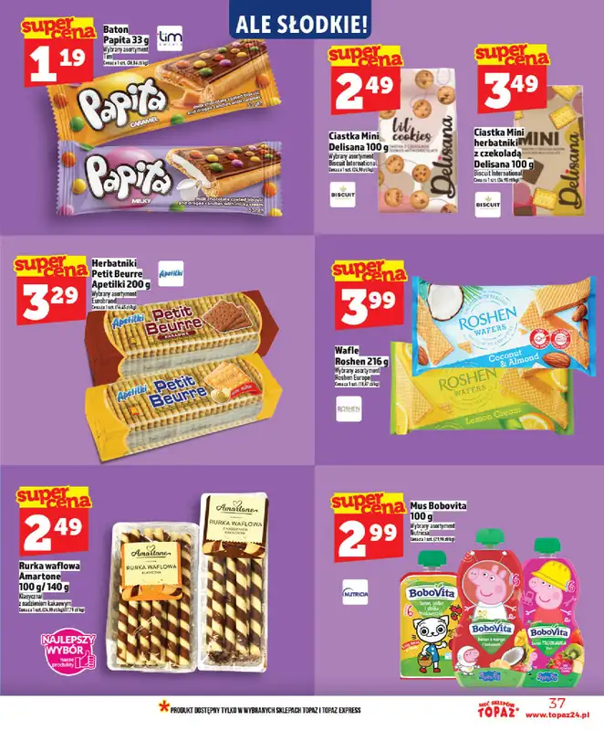 TOPAZ - gazetka promocyjna Nowa gazetka od czwartku, 21.05 od czwartku 21.05 do środy 27.05 - strona 37