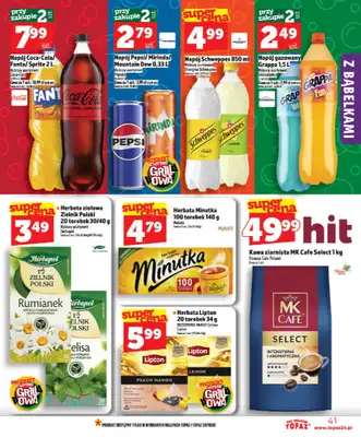 TOPAZ - gazetka promocyjna Nowa gazetka od czwartku, 21.05 od czwartku 21.05 do środy 27.05 - strona 41