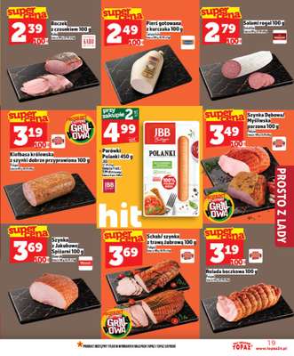 TOPAZ - gazetka promocyjna Nowa gazetka od czwartku, 21.05 od czwartku 21.05 do środy 27.05 - strona 19
