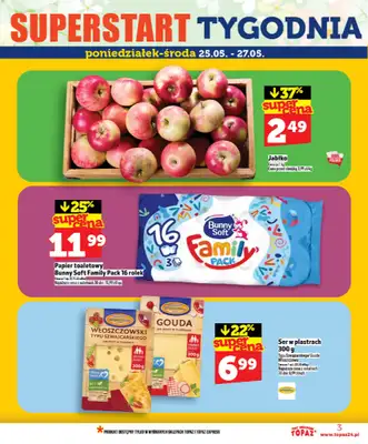TOPAZ - gazetka promocyjna Nowa gazetka od czwartku, 21.05 od czwartku 21.05 do środy 27.05 - strona 3