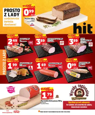 TOPAZ - gazetka promocyjna Nowa gazetka od czwartku, 21.05 od czwartku 21.05 do środy 27.05 - strona 18