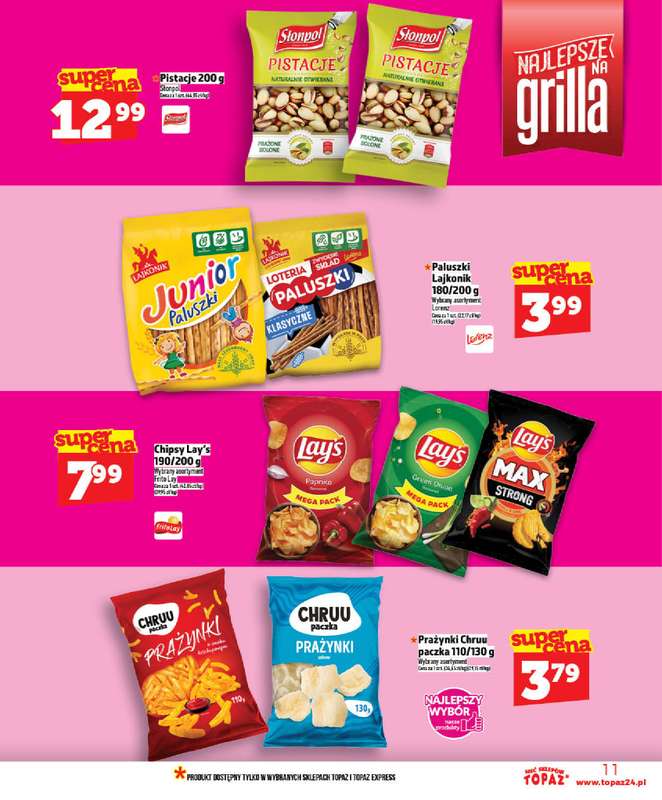 TOPAZ - gazetka promocyjna Nowa gazetka od czwartku, 21.05 od czwartku 21.05 do środy 27.05 - strona 11