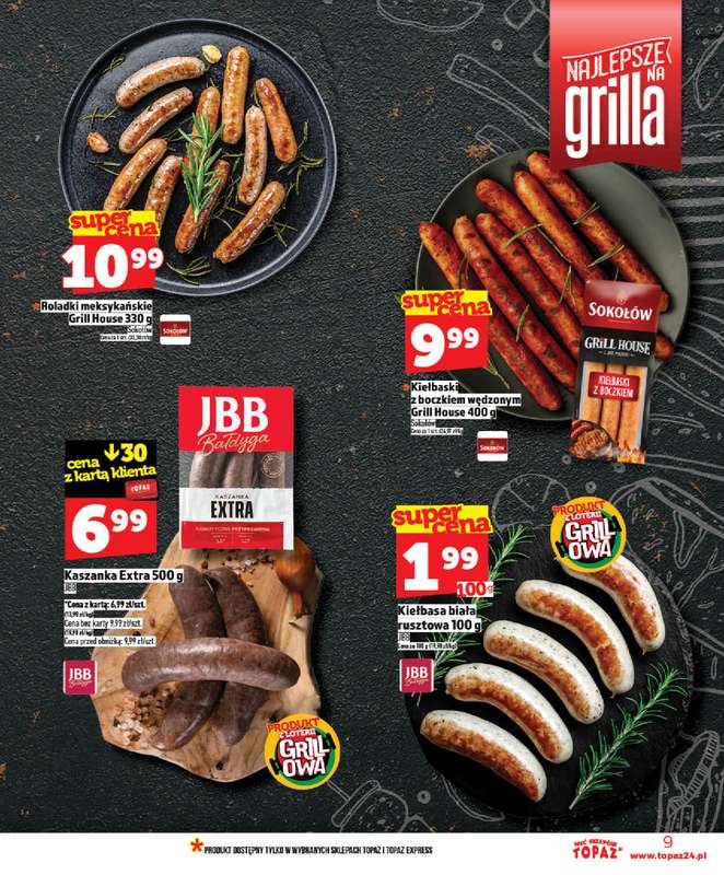 TOPAZ - gazetka promocyjna Nowa gazetka od czwartku, 21.05 od czwartku 21.05 do środy 27.05 - strona 9