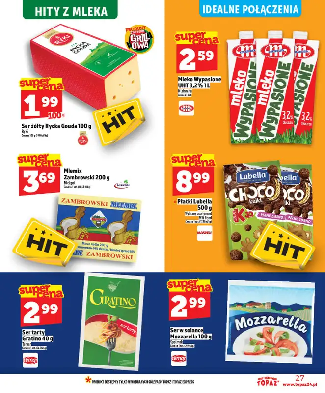 TOPAZ - gazetka promocyjna Nowa gazetka od czwartku, 21.05 od czwartku 21.05 do środy 27.05 - strona 27