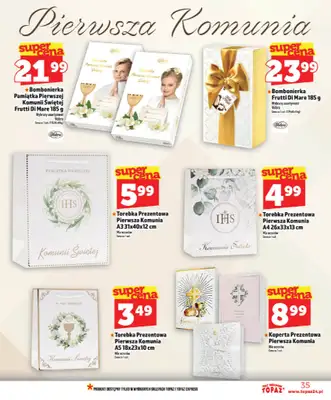 TOPAZ - gazetka promocyjna Nowa gazetka od czwartku, 21.05 od czwartku 21.05 do środy 27.05 - strona 35