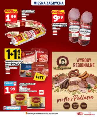TOPAZ - gazetka promocyjna Nowa gazetka od czwartku, 21.05 od czwartku 21.05 do środy 27.05 - strona 15