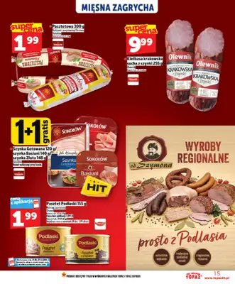 TOPAZ - gazetka promocyjna Nowa gazetka od czwartku, 21.05 od czwartku 21.05 do środy 27.05 - strona 15