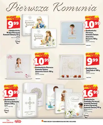 TOPAZ - gazetka promocyjna Nowa gazetka od czwartku, 21.05 od czwartku 21.05 do środy 27.05 - strona 34
