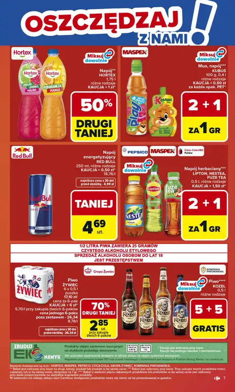 Carrefour - gazetka promocyjna Gazetka Carrefour od poniedziałku od poniedziałku 18.05 do soboty 23.05 - strona 9