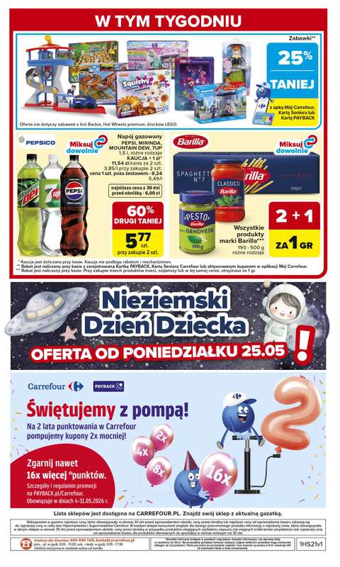 Carrefour - gazetka promocyjna Gazetka Carrefour od poniedziałku od poniedziałku 18.05 do soboty 23.05 - strona 50
