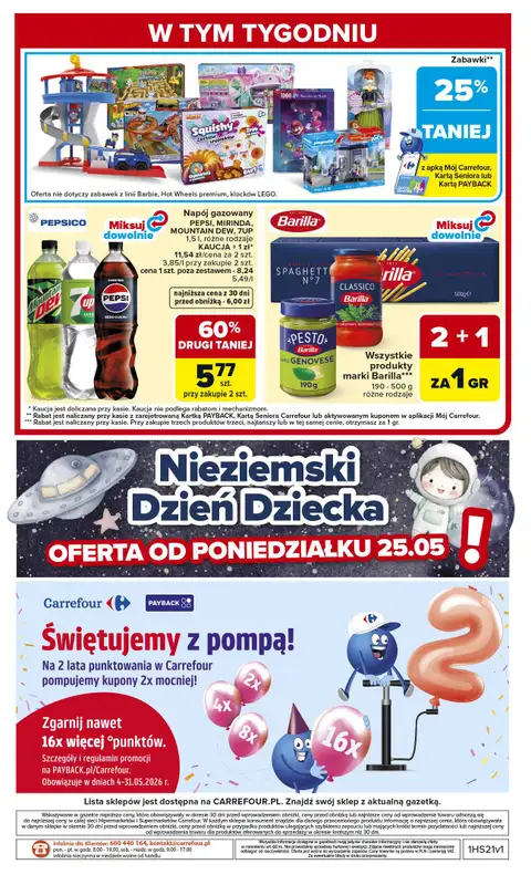Carrefour - gazetka promocyjna Gazetka Carrefour od poniedziałku od poniedziałku 18.05 do soboty 23.05 - strona 50