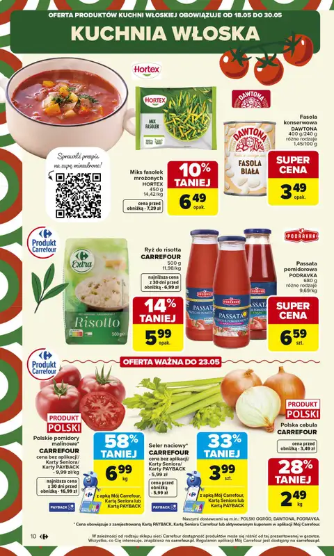 Carrefour - gazetka promocyjna Gazetka Carrefour od poniedziałku od poniedziałku 18.05 do soboty 23.05 - strona 12