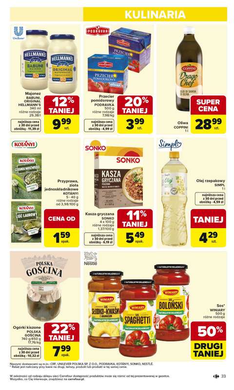 Carrefour - gazetka promocyjna Gazetka Carrefour od poniedziałku od poniedziałku 18.05 do soboty 23.05 - strona 35