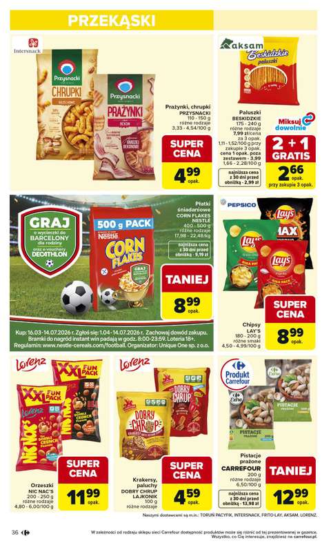 Carrefour - gazetka promocyjna Gazetka Carrefour od poniedziałku od poniedziałku 18.05 do soboty 23.05 - strona 38