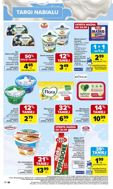 Carrefour - gazetka promocyjna Gazetka Carrefour od poniedziałku od poniedziałku 18.05 do soboty 23.05 - strona 30