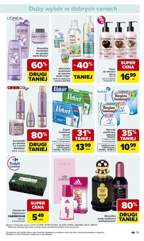 Carrefour - gazetka promocyjna Gazetka Carrefour od poniedziałku od poniedziałku 18.05 do soboty 23.05 - strona 41