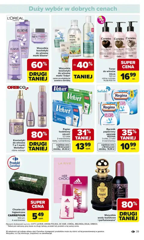 Carrefour - gazetka promocyjna Gazetka Carrefour od poniedziałku od poniedziałku 18.05 do soboty 23.05 - strona 41