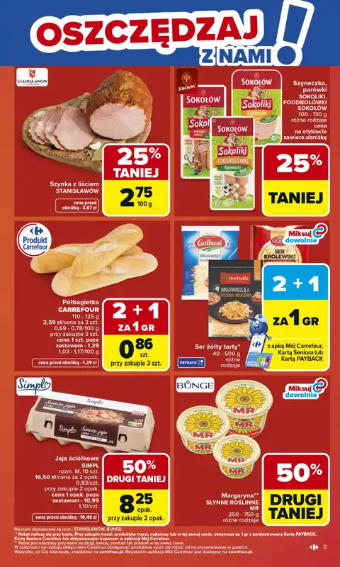 Carrefour - gazetka promocyjna Gazetka Carrefour od poniedziałku od poniedziałku 18.05 do soboty 23.05 - strona 5