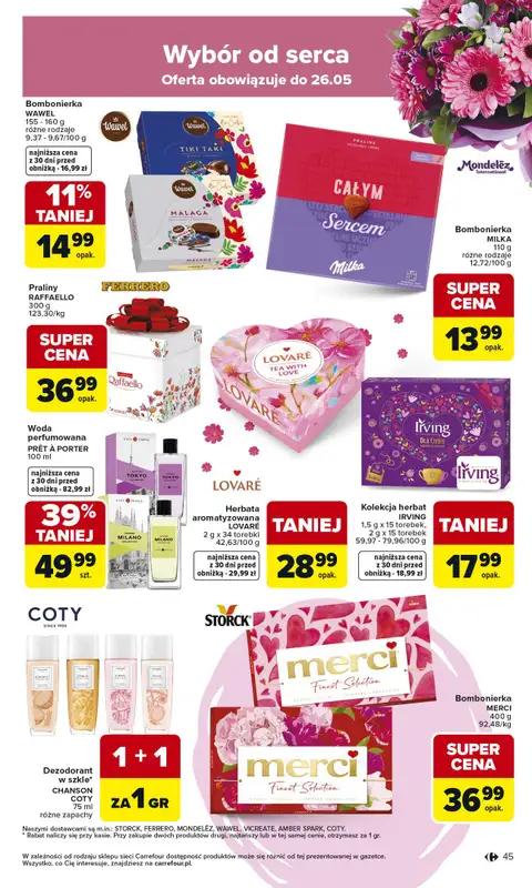 Carrefour - gazetka promocyjna Gazetka Carrefour od poniedziałku od poniedziałku 18.05 do soboty 23.05 - strona 47