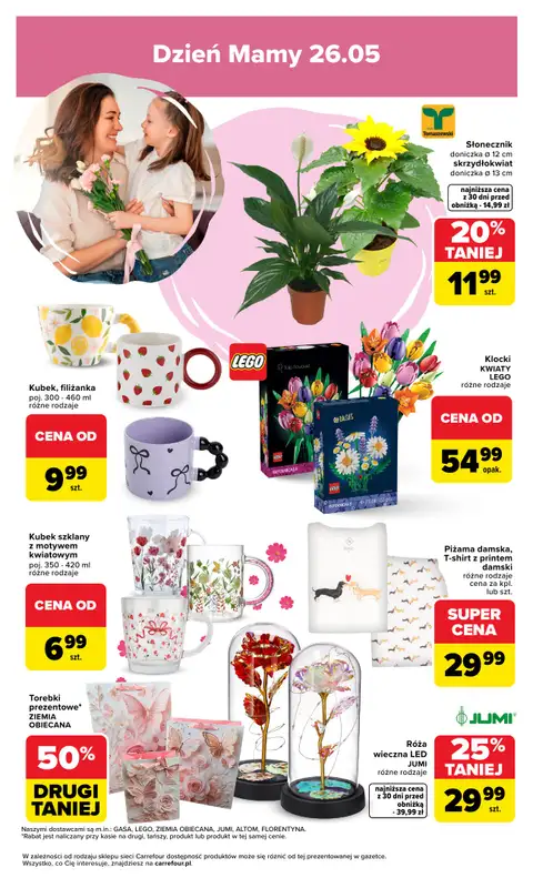 Carrefour - gazetka promocyjna Gazetka Dzień Mamy od poniedziałku 18.05 do soboty 23.05 - strona 3