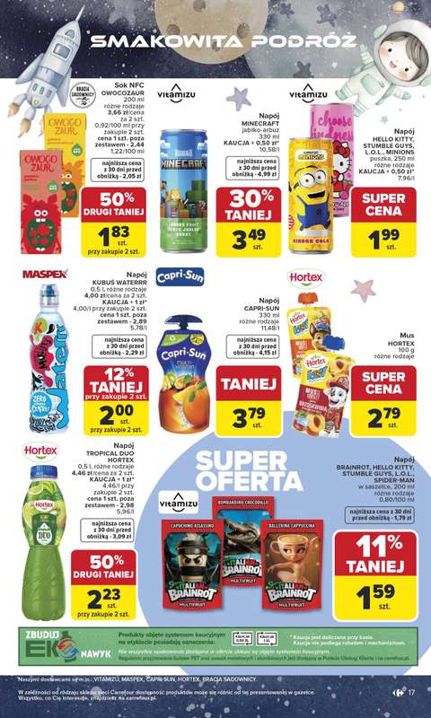 Carrefour - gazetka promocyjna Gazetka Dzień Dziecka od poniedziałku 18.05 do poniedziałku 01.06 - strona 17