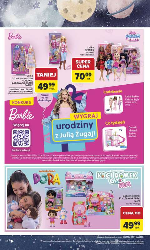 Carrefour - gazetka promocyjna Gazetka Dzień Dziecka od poniedziałku 18.05 do poniedziałku 01.06 - strona 10