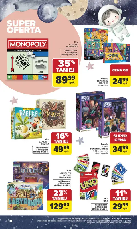 Carrefour - gazetka promocyjna Gazetka Dzień Dziecka od poniedziałku 18.05 do poniedziałku 01.06 - strona 8