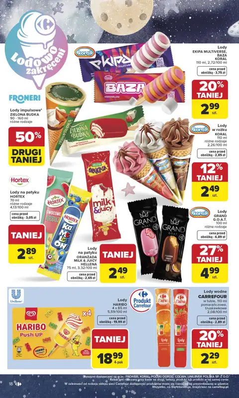 Carrefour - gazetka promocyjna Gazetka Dzień Dziecka od poniedziałku 18.05 do poniedziałku 01.06 - strona 18