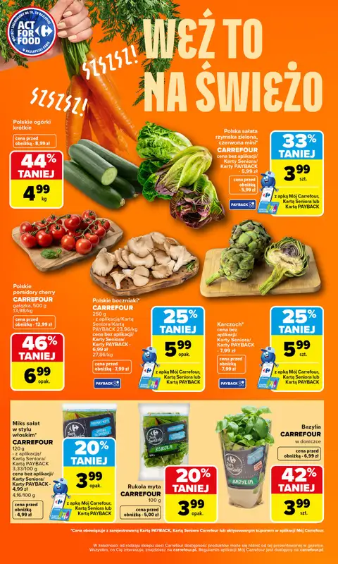 Carrefour - gazetka promocyjna Gazetka Weź to na świeżo od poniedziałku 18.05 do soboty 23.05 - strona 4