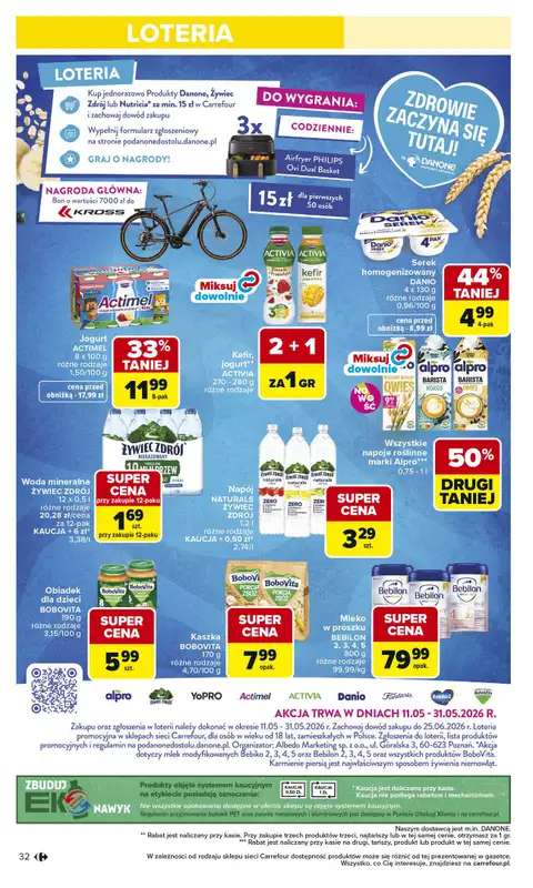 Carrefour Market - gazetka promocyjna Gazetka Carrefour Market od poniedziałku od poniedziałku 18.05 do soboty 23.05 - strona 34