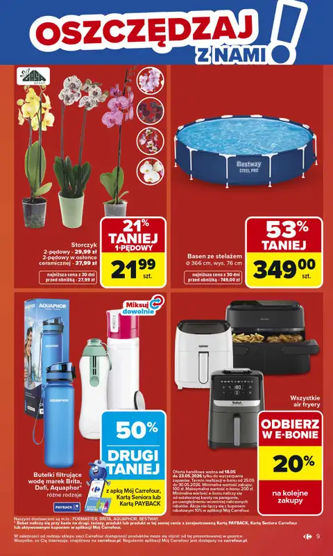 Carrefour Market - gazetka promocyjna Gazetka Carrefour Market od poniedziałku od poniedziałku 18.05 do soboty 23.05 - strona 11