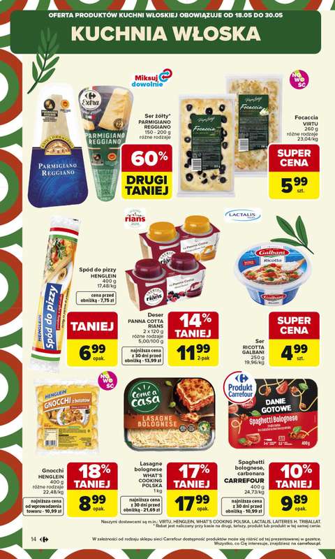 Carrefour Market - gazetka promocyjna Gazetka Carrefour Market od poniedziałku od poniedziałku 18.05 do soboty 23.05 - strona 16