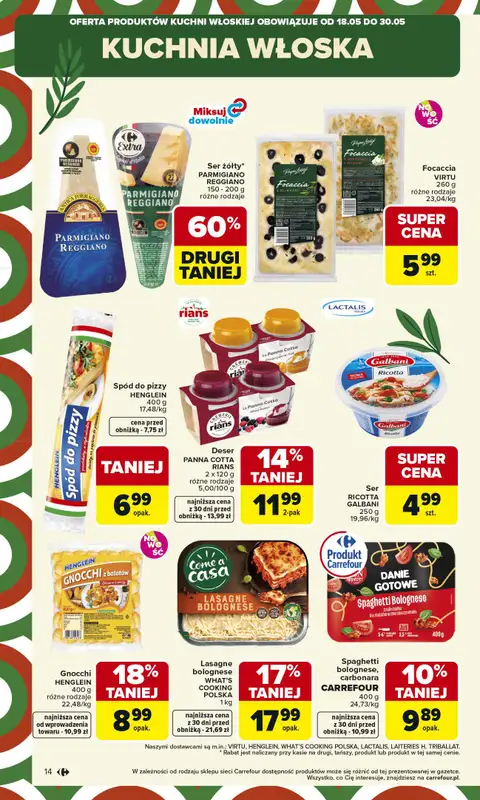 Carrefour Market - gazetka promocyjna Gazetka Carrefour Market od poniedziałku od poniedziałku 18.05 do soboty 23.05 - strona 16