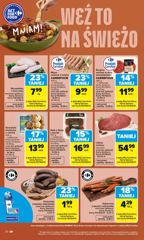 Carrefour Market - gazetka promocyjna Gazetka Carrefour Market od poniedziałku od poniedziałku 18.05 do soboty 23.05 - strona 22