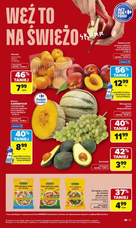 Carrefour Market - gazetka promocyjna Gazetka Carrefour Market od poniedziałku od poniedziałku 18.05 do soboty 23.05 - strona 25