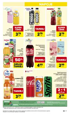 Carrefour Market - gazetka promocyjna Gazetka Carrefour Market od poniedziałku od poniedziałku 18.05 do soboty 23.05 - strona 43