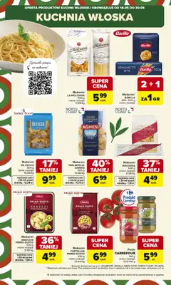 Carrefour Market - gazetka promocyjna Gazetka Kuchnia Włoska od poniedziałku 18.05 do soboty 30.05 - strona 6