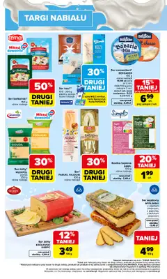 Carrefour Market - gazetka promocyjna Gazetka Targi nabiału od poniedziałku 18.05 do soboty 23.05 - strona 2