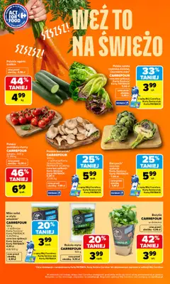 Carrefour Market - gazetka promocyjna Gazetka Weź to na świeżo od poniedziałku 18.05 do soboty 23.05 - strona 4