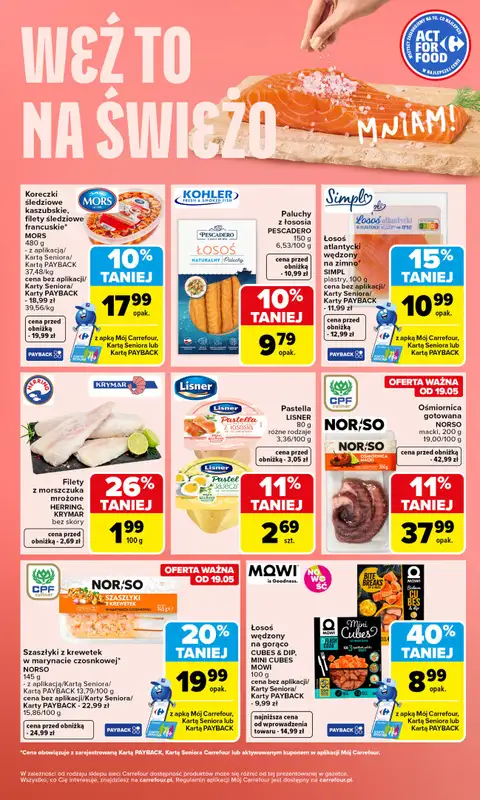 Carrefour Market - gazetka promocyjna Gazetka Weź to na świeżo od poniedziałku 18.05 do soboty 23.05 - strona 3
