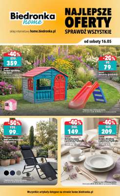 Biedronka Home - gazetka promocyjna Najlepsze oferty od soboty 16.05 do czwartku 16.07