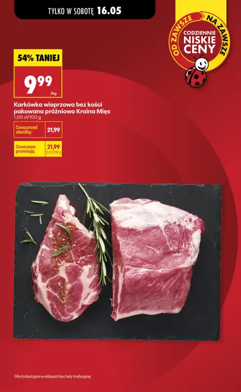 Biedronka - gazetka promocyjna Najtańsza sobota   - strona 3