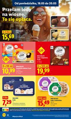 Lidl - gazetka promocyjna Oferta od poniedziałku od poniedziałku 18.05 do środy 20.05 - strona 62