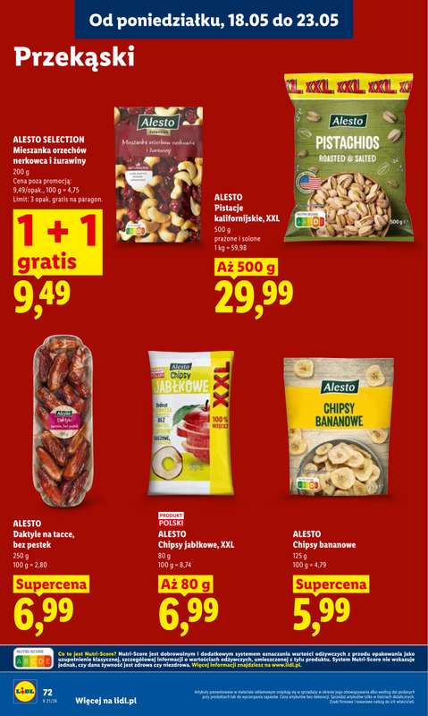 Lidl - gazetka promocyjna Oferta od poniedziałku od poniedziałku 18.05 do środy 20.05 - strona 76