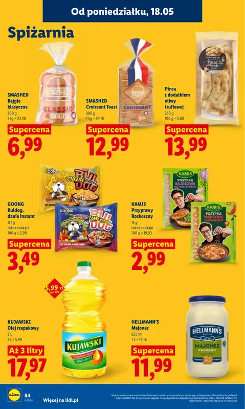 Lidl - gazetka promocyjna Oferta od poniedziałku od poniedziałku 18.05 do środy 20.05 - strona 88